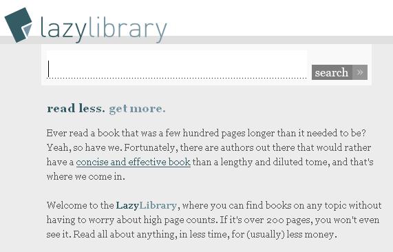 lazylibrary