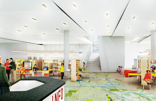 The Children's Library Discovery Center by 1100 Architect